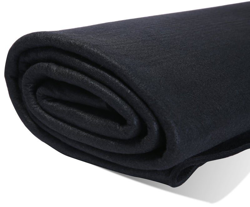 HANSWAY High Temp 18" X 24" X 1/8" Carbon Fiber Welding Blanket Protect Work Area from Sparks & Splatte (18 x 24 inches) - Image 1
